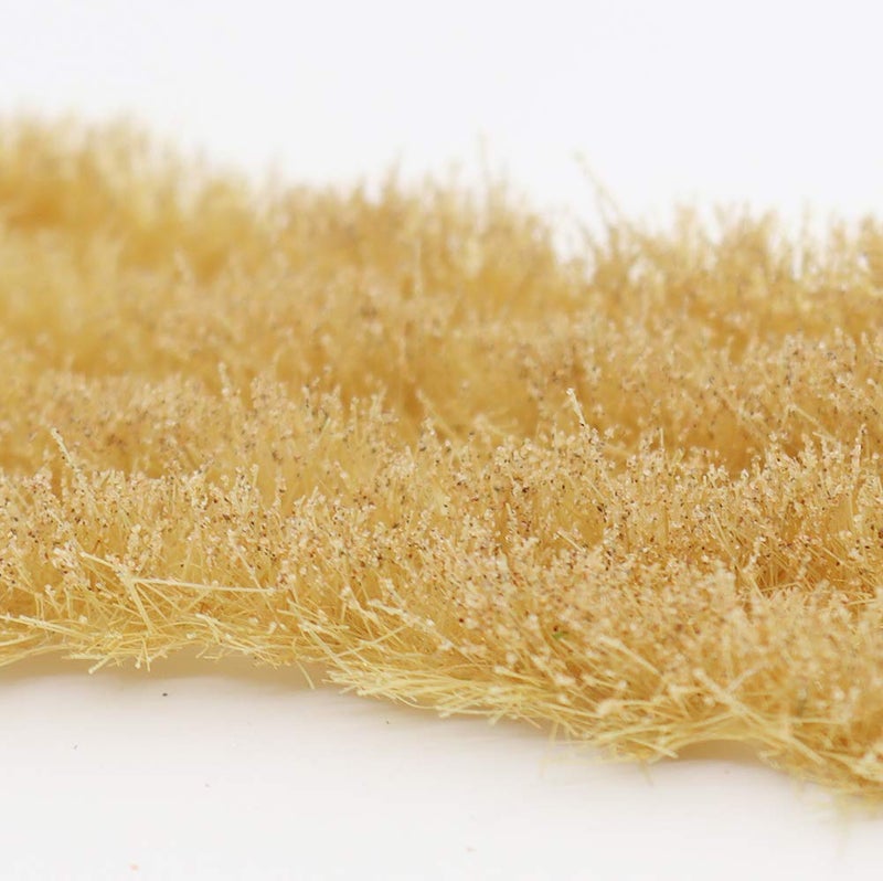 Warmtree 2 Boxes Static Rice Field Grass Model Rice Field Scene Railway Artificial Grass Miniature War Gaming Terrain DIY Model Railroad Scenery War Gaming Scenery (Rice Field) - Image 3